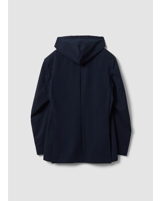 Blazer di Piombo Tech in Blue da Uomo