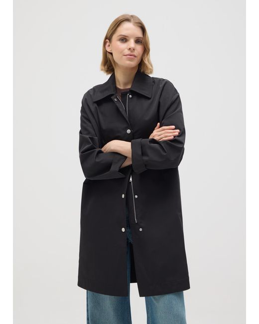 Ovs Giacca Nera Regular Fit Con Zip, Donna, Taglia di OVS in Blue