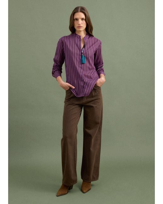 Camicia di Piombo in Purple