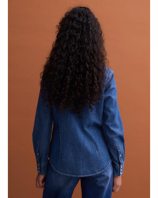 Camicia Blu di Piombo in Blue
