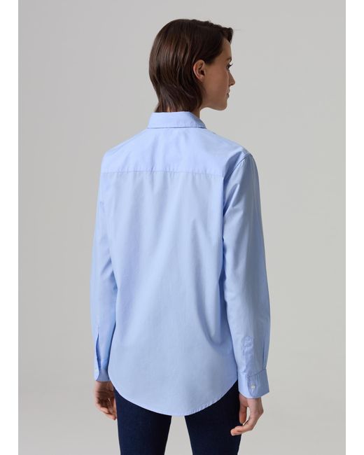 Camicia Regular Fit di Piombo in Blue