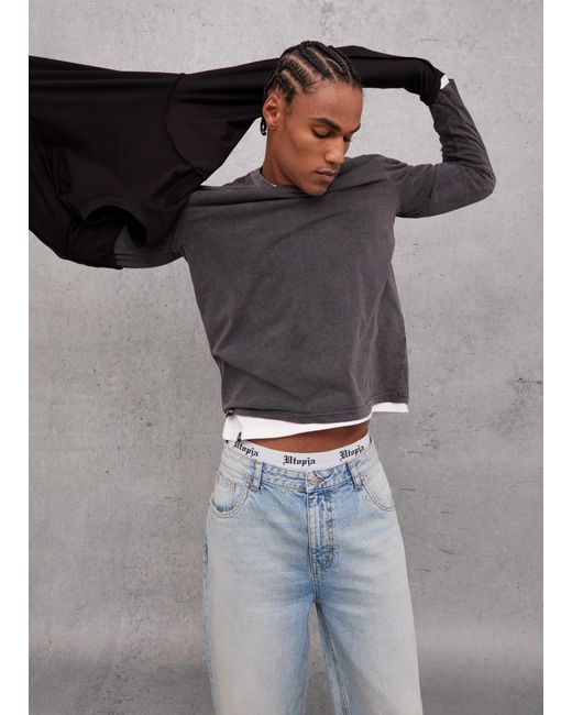 Tripack Everyday Longsleeve Regular Fit, Uomo, Taglia di Utopia in Black da Uomo