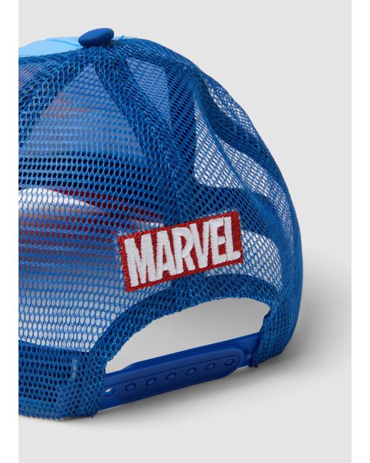 Cappello di Marvel in Blue da Uomo