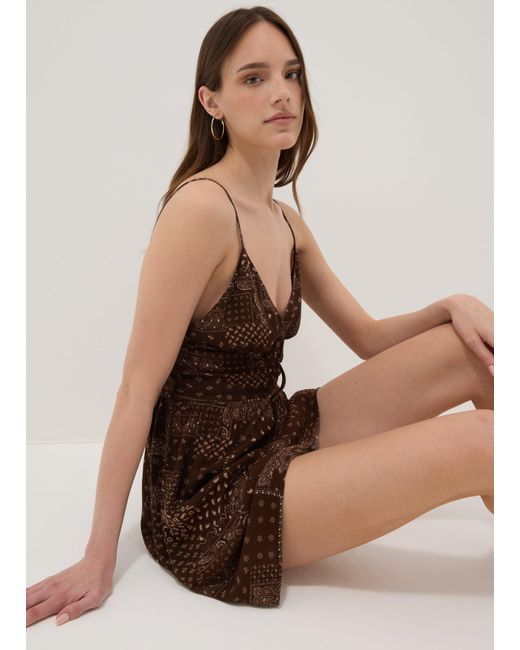 Abito Mini di B.ANGEL in Brown