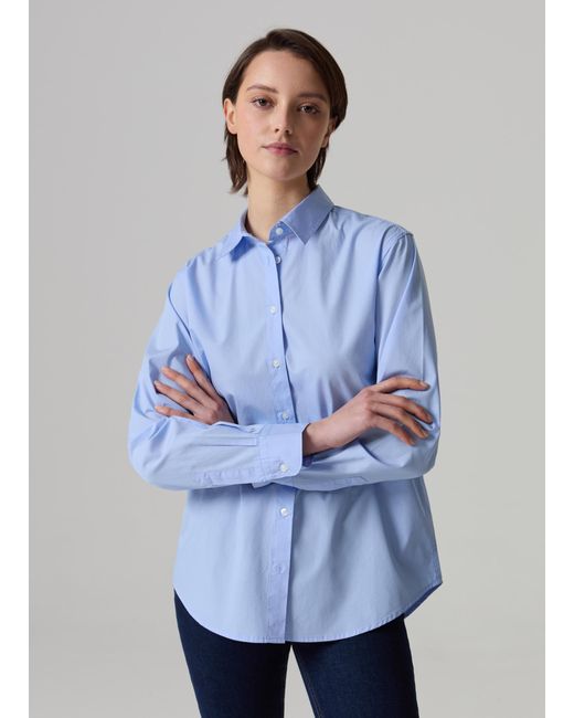 Camicia Regular Fit di Piombo in Blue