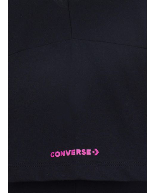 T-Shirt Girocollo Con Stampa Grafica Shoe, , , Taglia di Converse in Black