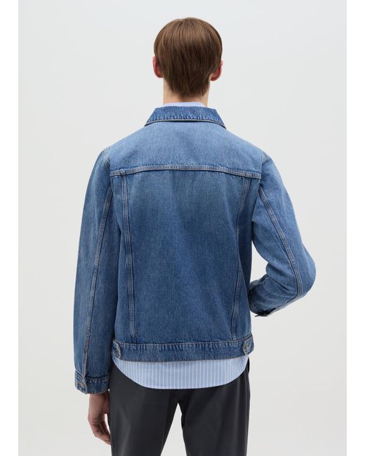 Giacca di 0000 in Blue da Uomo