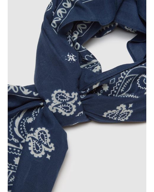 Sciarpa di Piombo in Blue da Uomo