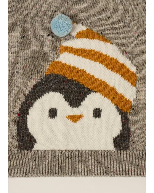 Maglione Grigio Con Pinguino Per Neonato, Taglia di OVS in Natural da Uomo