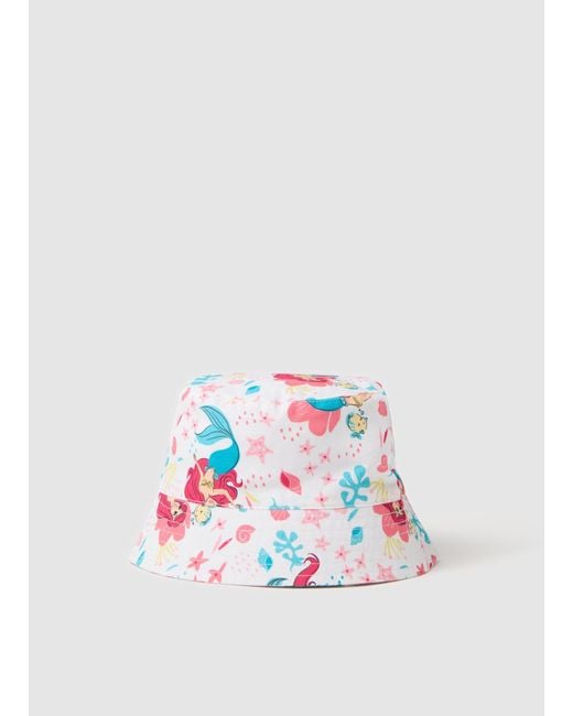 Cappello A Secchiello Con Stampa La Sirenetta di OVS in White