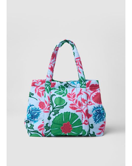 Borsa Da Spiaggia di Piombo in White