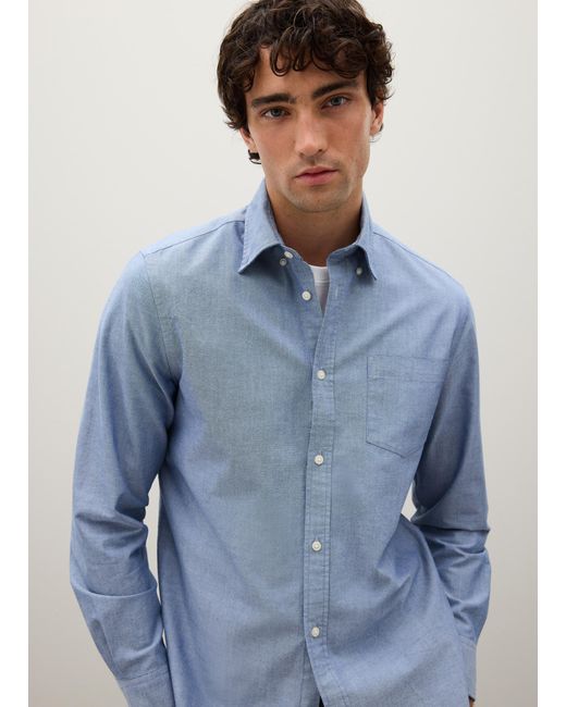 Camicia di Piombo in Blue da Uomo