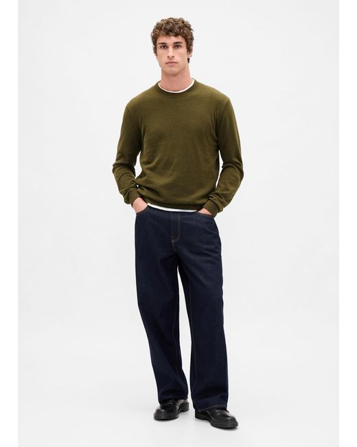 Maglione Cashsoft Girocollo di Gap in Green da Uomo