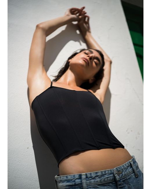 Corset Top, Donna, Taglia di Utopia in Green