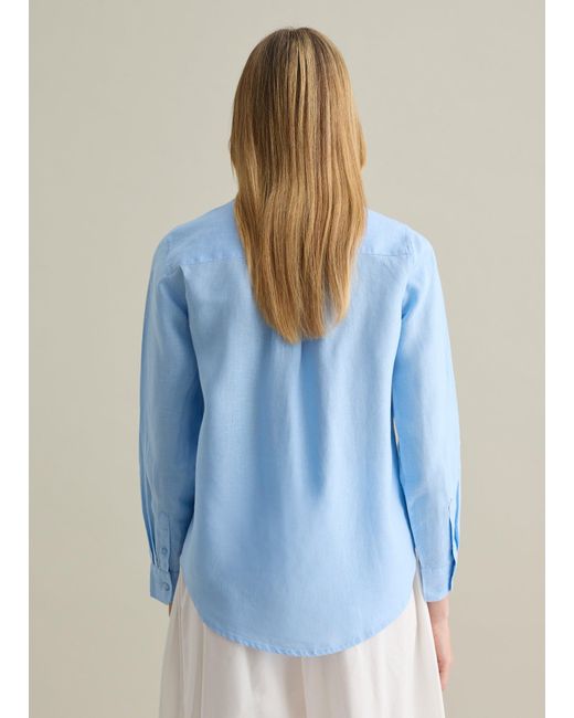 Camicia Regular Fit di Piombo in Blue
