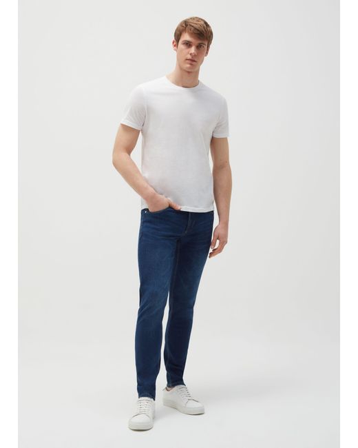 Jeans Slim Fit Cinque Tasche da Uomo di OVS in Blu | Lyst