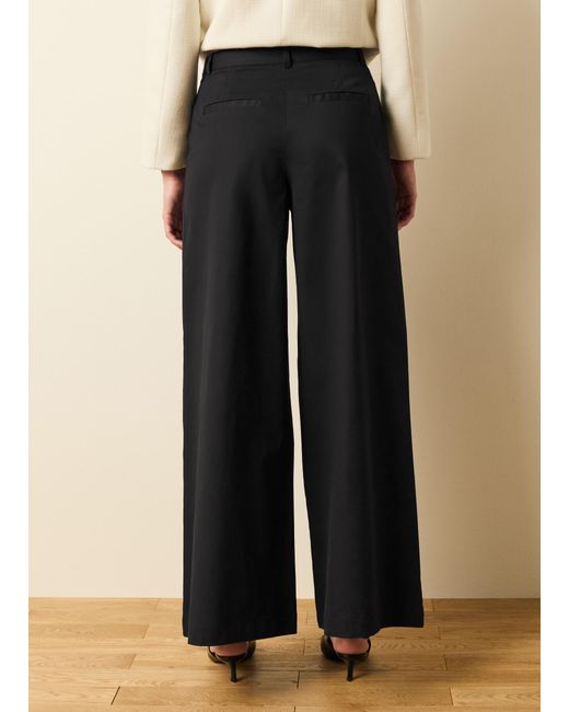 Pantalone A Gamba Larga Con Pinces, Donna, Taglia di OVS in Black