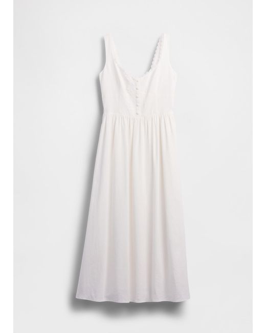 Abito Midi di Gap in White