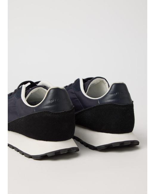 Sneakers Combinate Con Lacci, Uomo, Taglia di Piombo in White da Uomo