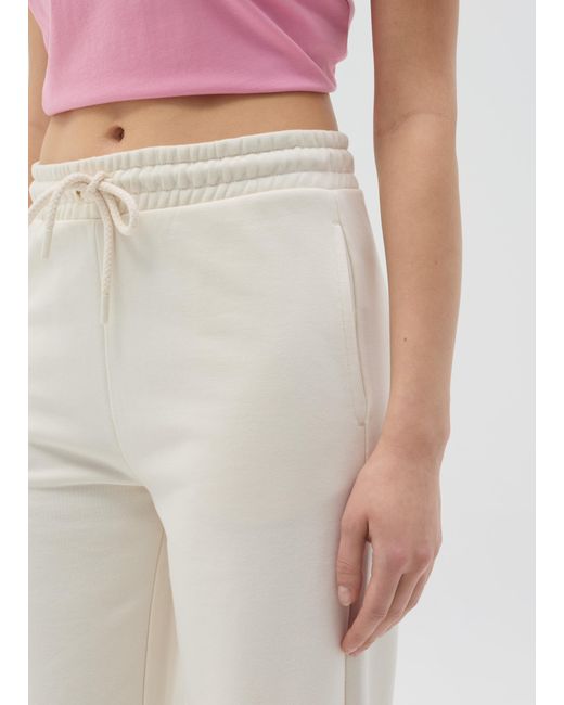 Ovs Joggers Essential Straight Fit Con Coulisse, Donna, Taglia di OVS in White