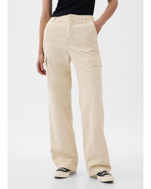 Pantaloni cargo loose fit in cotone di Gap in Multicolor