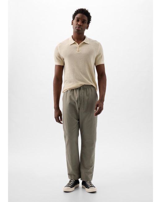 Pantalone Pull-On di Gap in White da Uomo