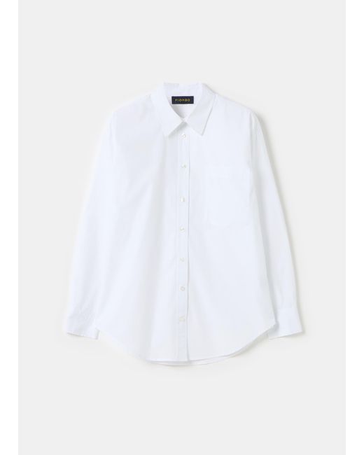 Camicia Oversize di Piombo in White