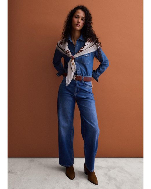 Camicia Blu di Piombo in Blue