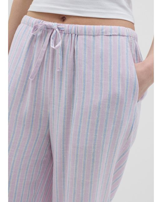Pantalone Relaxed Fit Con Coulisse, Donna, Taglia di OVS in White