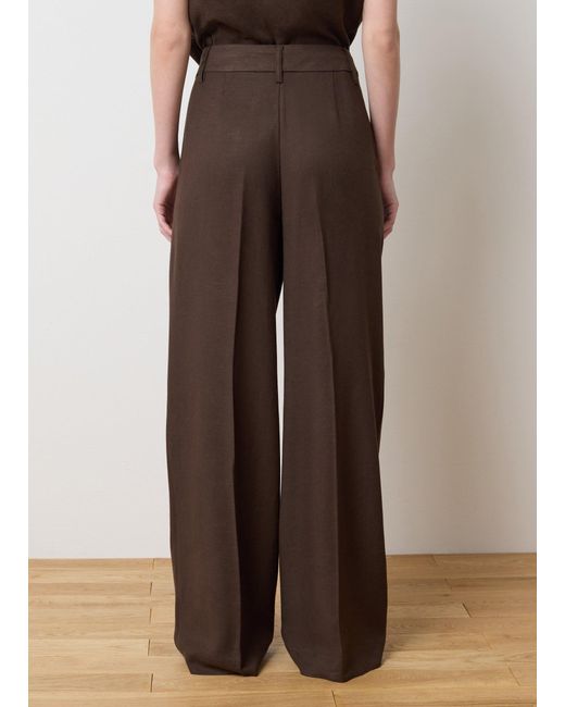Pantalone A Gamba Larga, Donna, Taglia di OVS in Brown