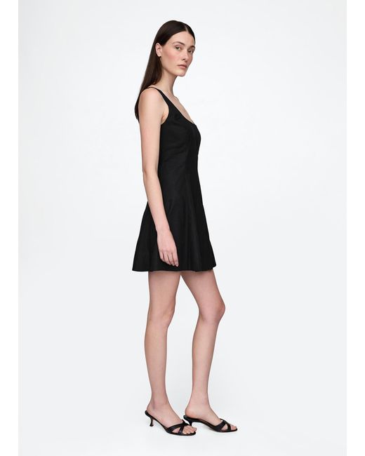 Abito Corto di Gap in Black