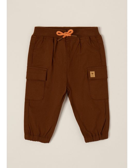 Pantaloni Marroni Elasticizzati Cargo, Neonato, Taglia di OVS in Brown da Uomo