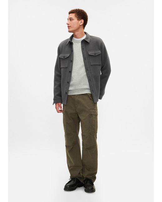 Shacket Utility di Gap in Gray da Uomo