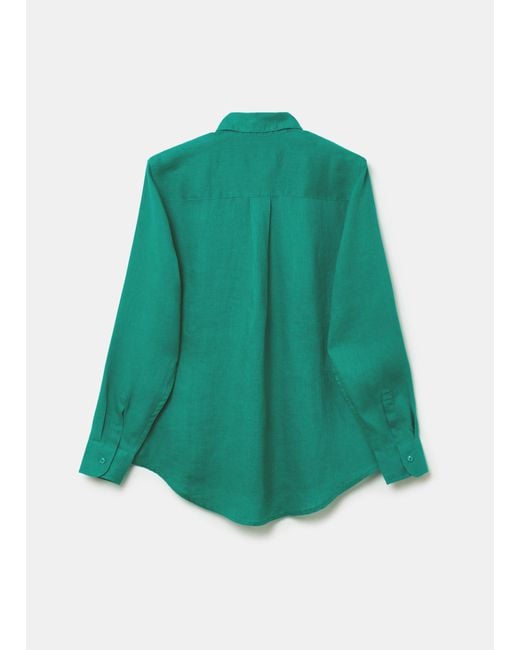 Camicia Relaxed Fit di Piombo in Green