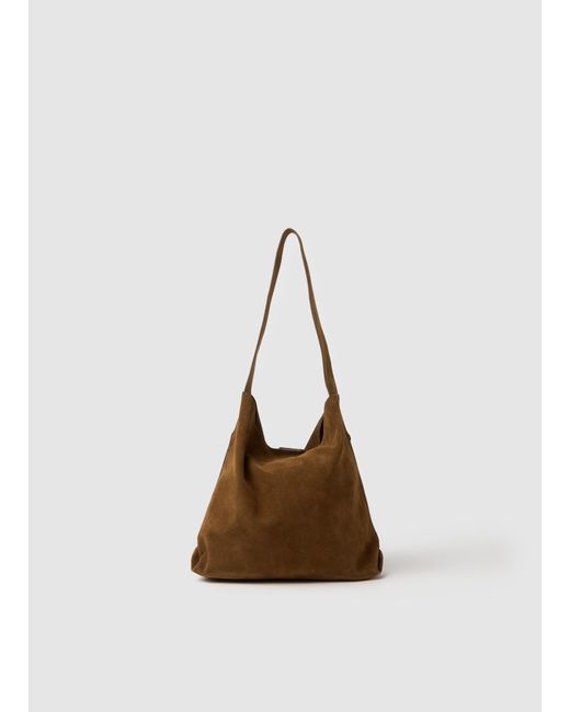 Borsa Shopper di Les Copains in Brown