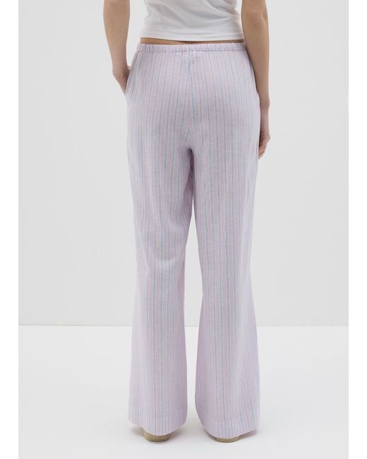 Pantalone Relaxed Fit Con Coulisse, Donna, Taglia di OVS in White