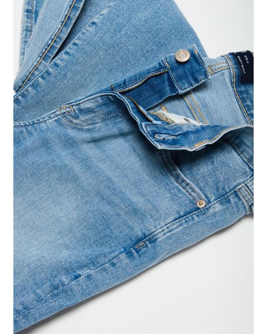 Jeans Mini Bootcut Flare Fit A Vita Media, Donna, , Taglia di Gap in Blue