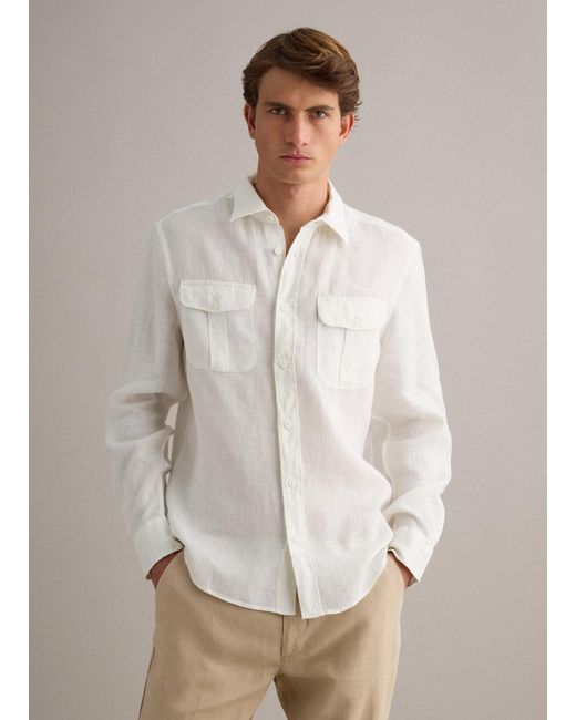 Camicia di Piombo in Natural da Uomo