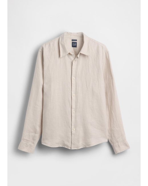 Camicia di Gap in Natural da Uomo