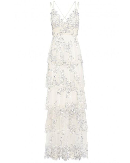 Alice McCALL Blue Love Is Love Gown Creme And Cobalt