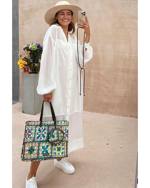 never fully dressed oversized shirt