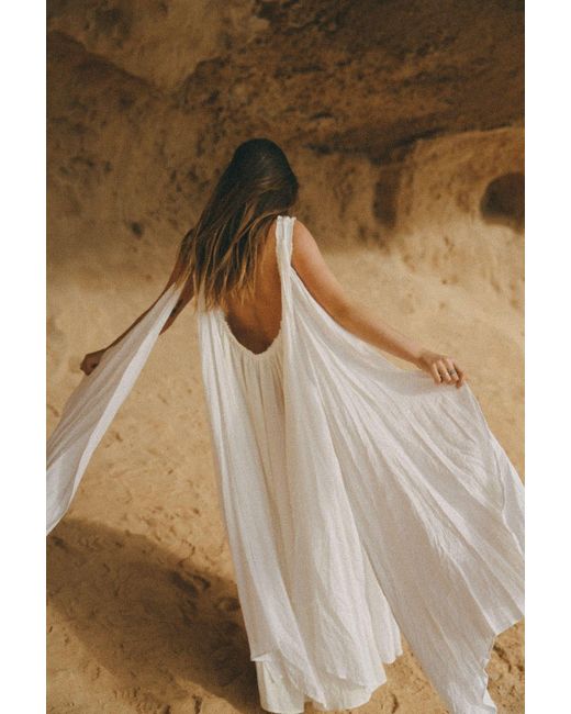 A Perfect Nomad Natural Phoenix Dress White