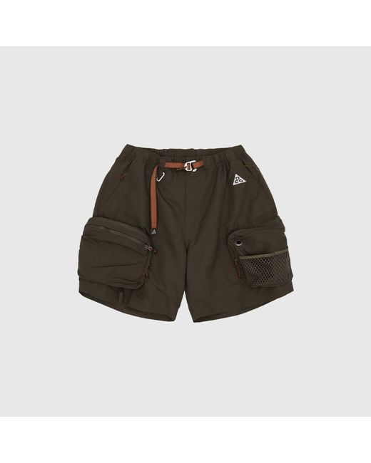 Nike Synthetic Acg "snowgrass" Shorts "cargo Khaki" in Black for Men | Lyst