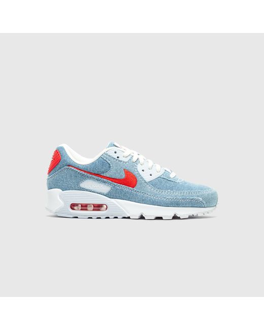 nike air max 90 denim blue