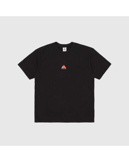 Nike Synthetic Acg Emblem Crewneck T-shirt "black" for Men | Lyst