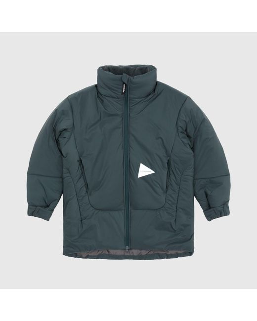 and wander Top Fleece Coat in Green for Men | Lyst
