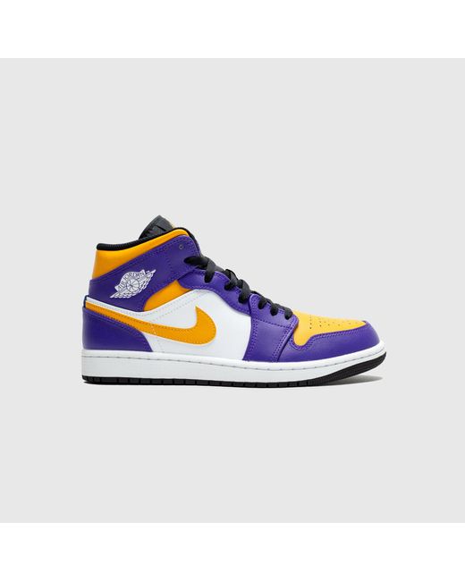 Nike Blue Air 1 Mid "lakers" for men