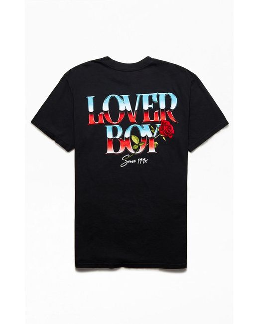 PacSun Lover Boy Oversized Tshirt in Black for Men Lyst