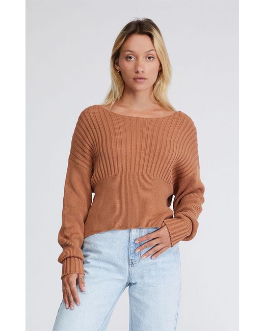LA Hearts A Fall Date Pullover Sweater 