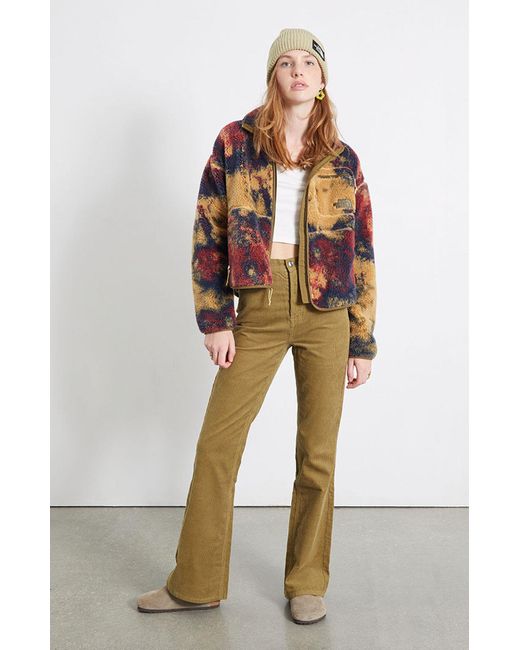 PacSun Green Corduroy High Waisted Bootcut Jeans | Lyst